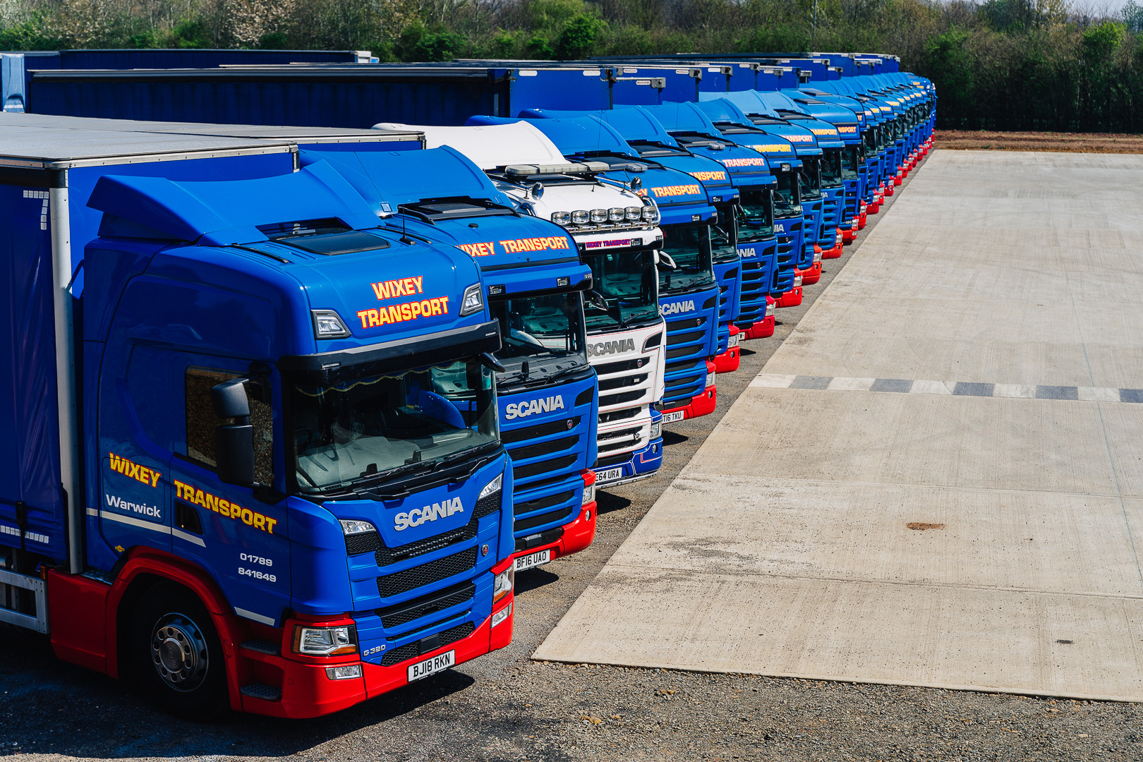 Lorry Line Up