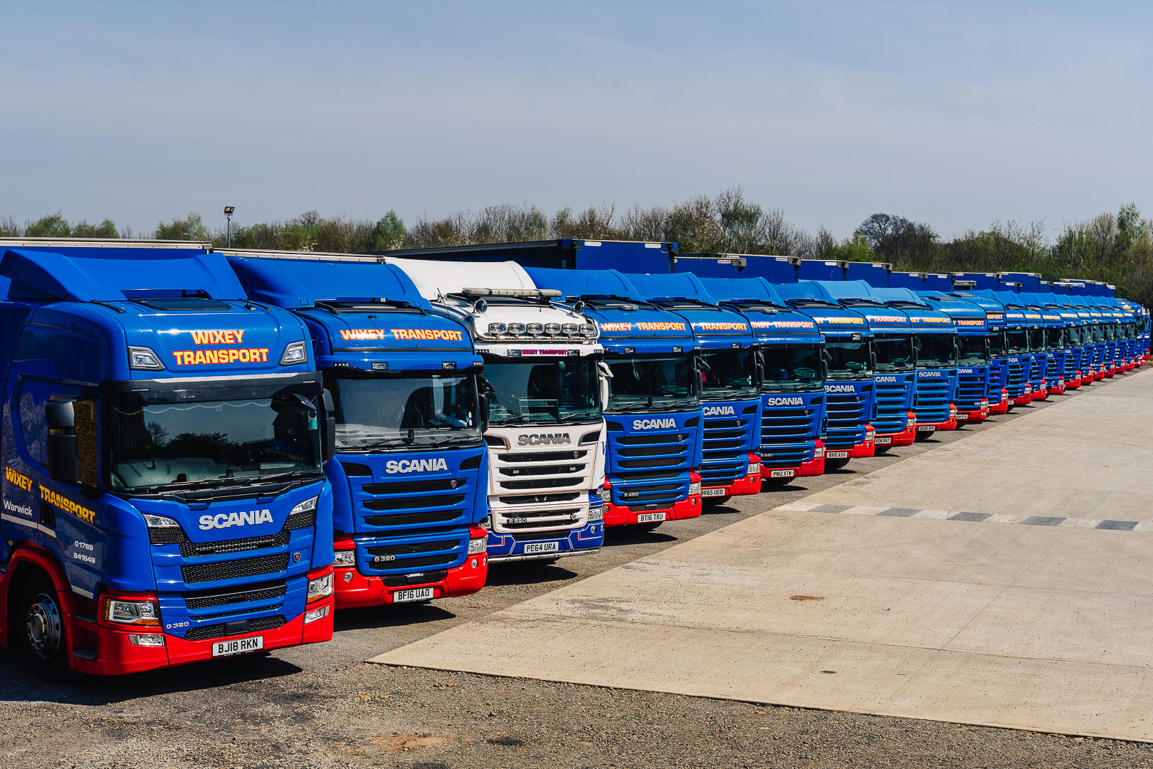 Lorry Line Up